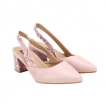 Flat n Heels Women Pink Heels