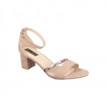 Flat n Heels Women Beige Heel